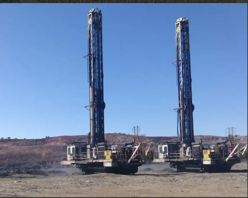 Применение бита молотка DTH