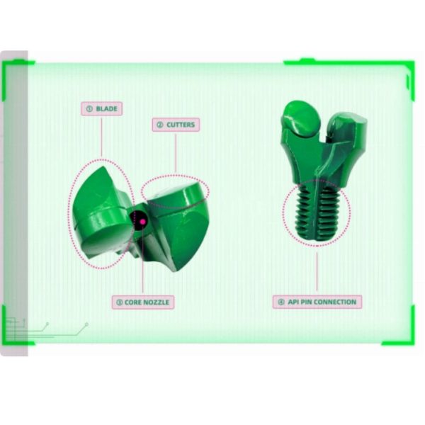 PDC якорь бит
